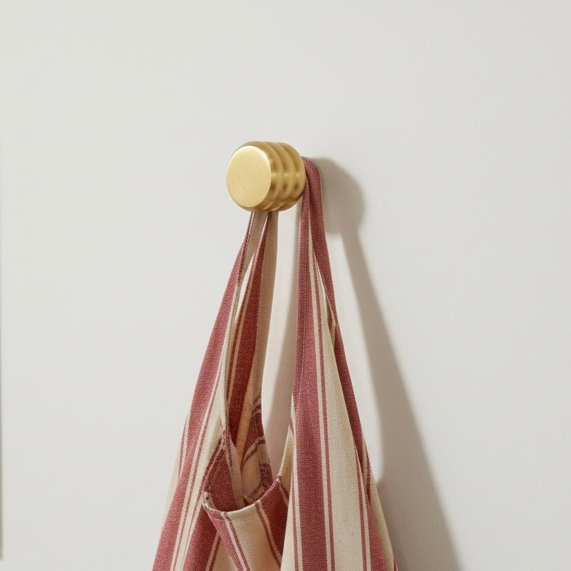 Plank Hardware Accessories ALVA Tubular Hook - Brass