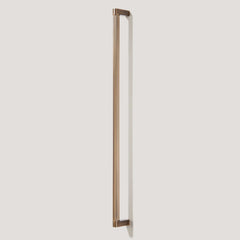 Plank Hardware Cabinetry 375mm (365mm CC) / Handle Only BECKER Grooved D-Bar Handle - Antique Brass