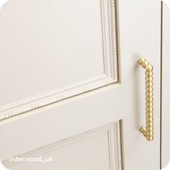 Plank Hardware Cabinetry BOBBIN D-Bar Handle - Brass