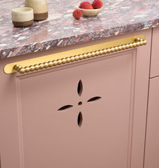 Plank Hardware Cabinetry BOBBIN Heavyweight Appliance Pull - Brass