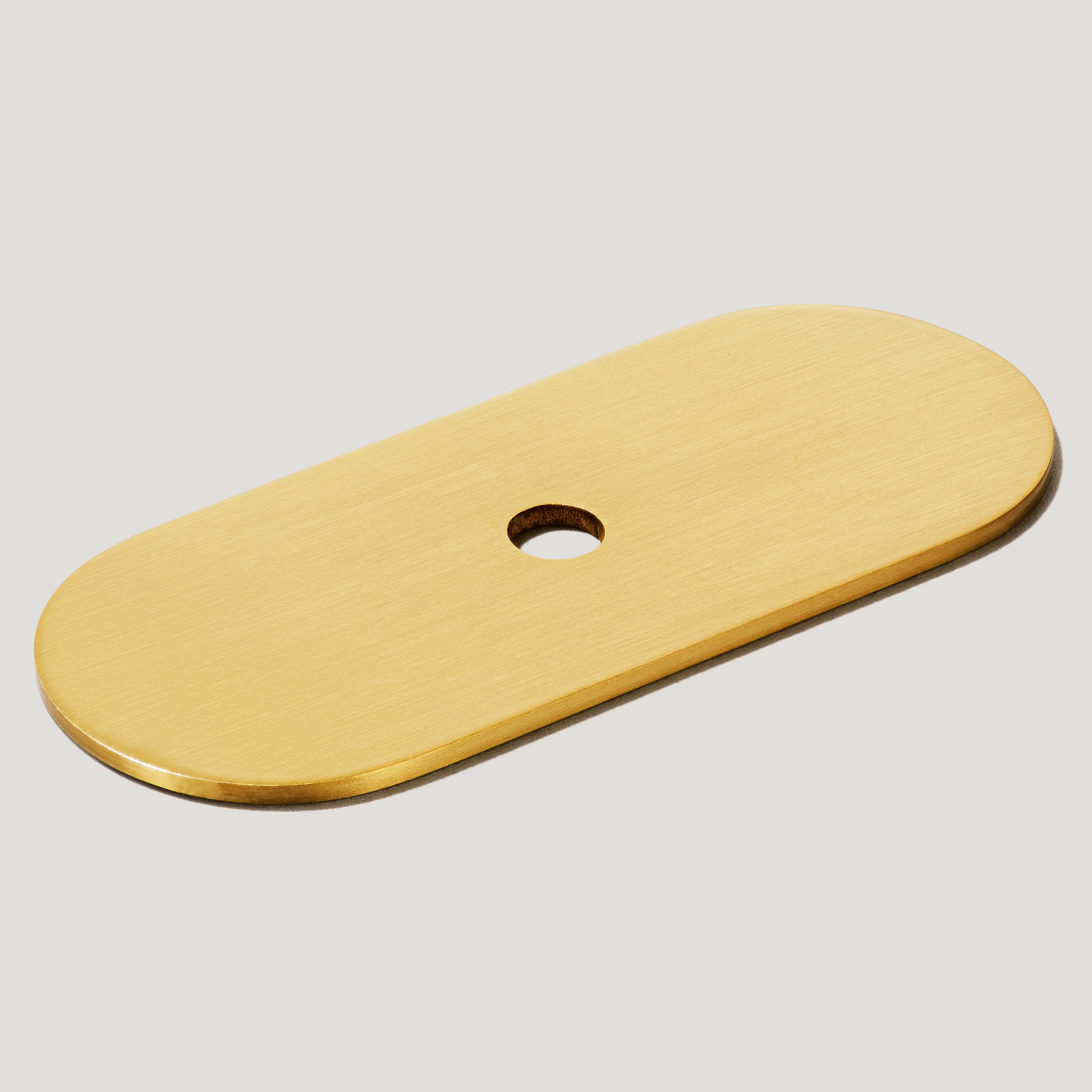 Plank Hardware Cabinetry COHEN Backplate - Brass