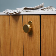 Plank Hardware Cabinetry 60mm COHEN Knob Backplate - Brass