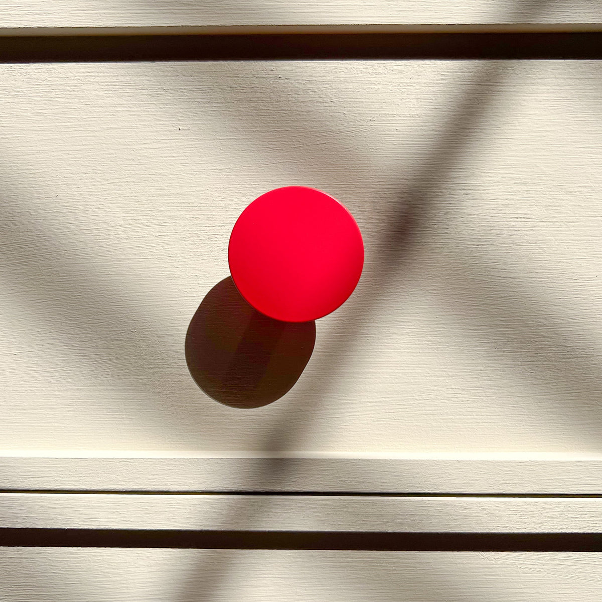 LOVELL Cabinet Knob | Red Maximalist Knob – Plank Hardware