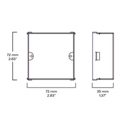 Plank Hardware Electric BETTY 1G Metal Back box