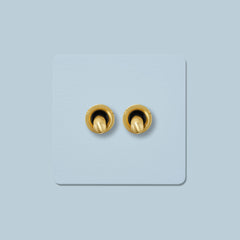 Plank Hardware Electric KEPLER 2G Paintable Two Way Toggle Switch - Brass