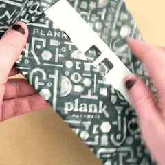 Plank Hardware Electric PARKER Paintable Double Plug Socket - Black