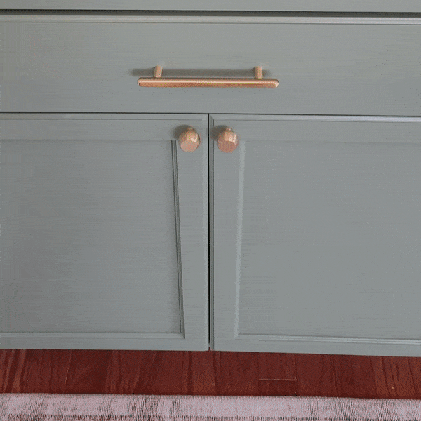 PLANE Minimalist TBar Handle Brass Door Handle Plank Hardware