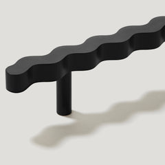 Plank Hardware Hidden SQUIGGLE T Bar - Black