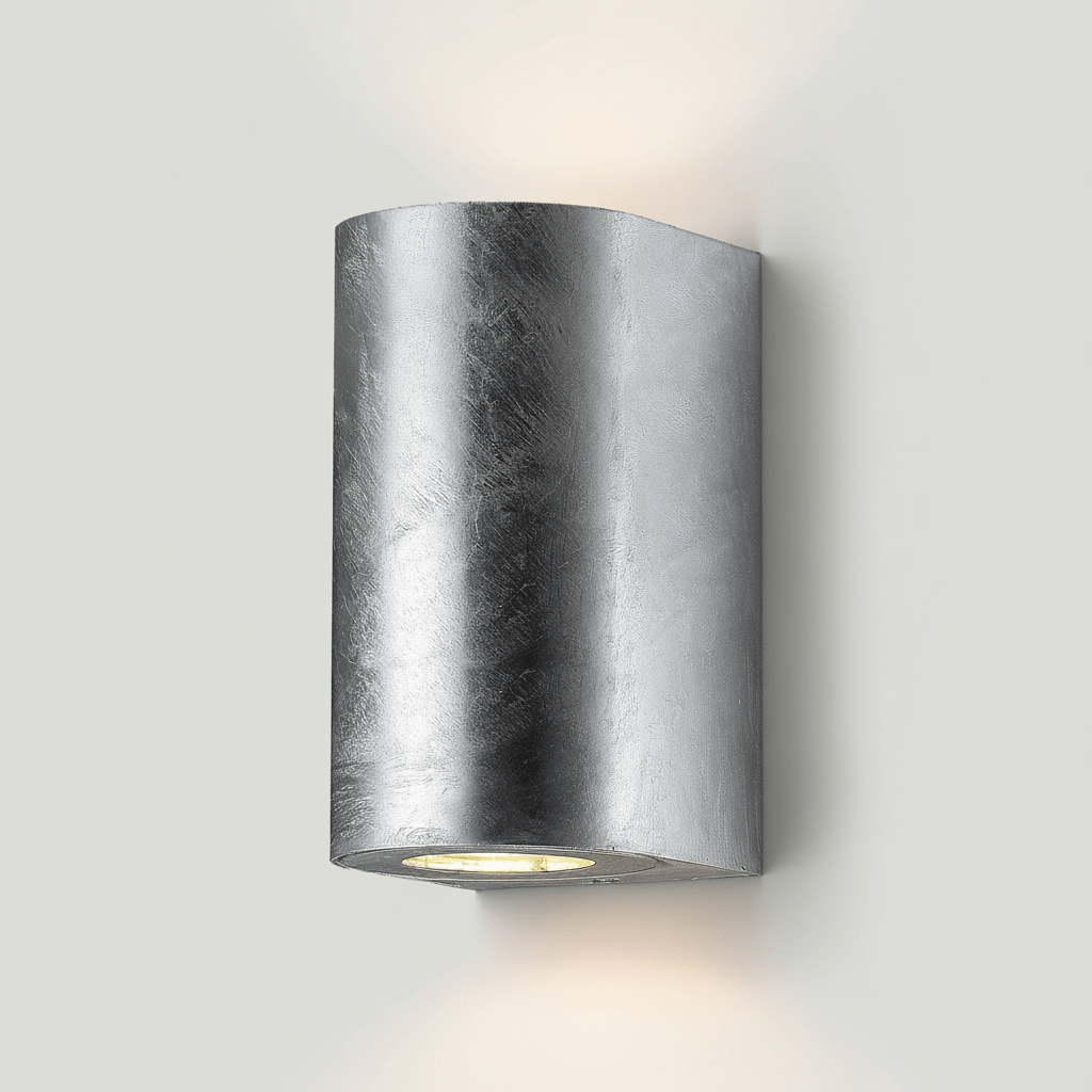 Plank Hardware Lighting CANTO Wall Light - Galvanised Steel