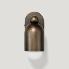 Plank Hardware Lighting JENSEN Singular Wall Spotlight - Antique Brass