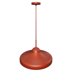 Plank Hardware FREYA Pendant Ceiling Light  Rust Red.glb