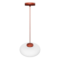 Plank Hardware MARIN Glass Pendant Light  Rust Red.glb