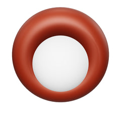Plank Hardware NOVI Doughnut Wall Light  Red Rust.glb