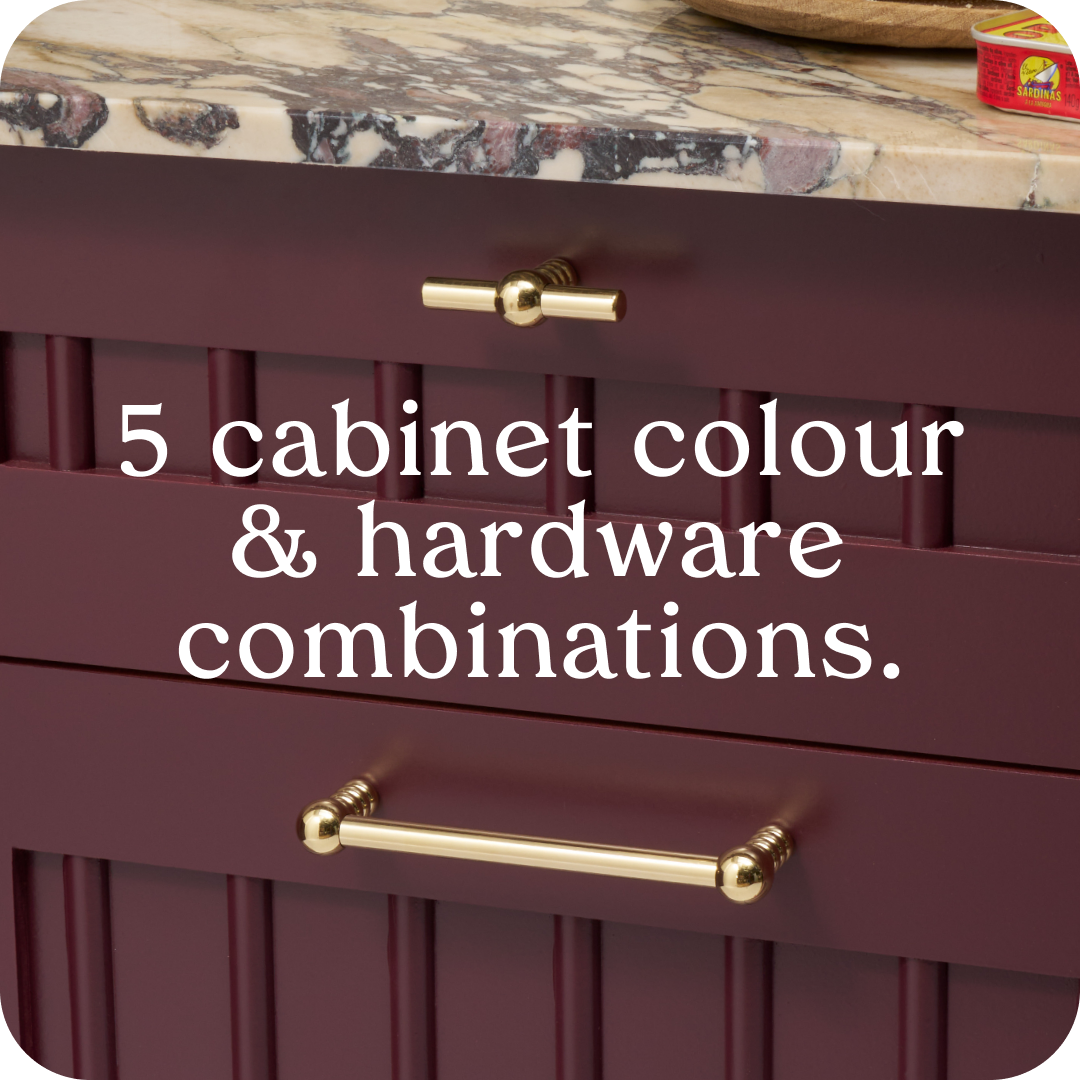 What Colour Handles Go With What Colour Cabinets?