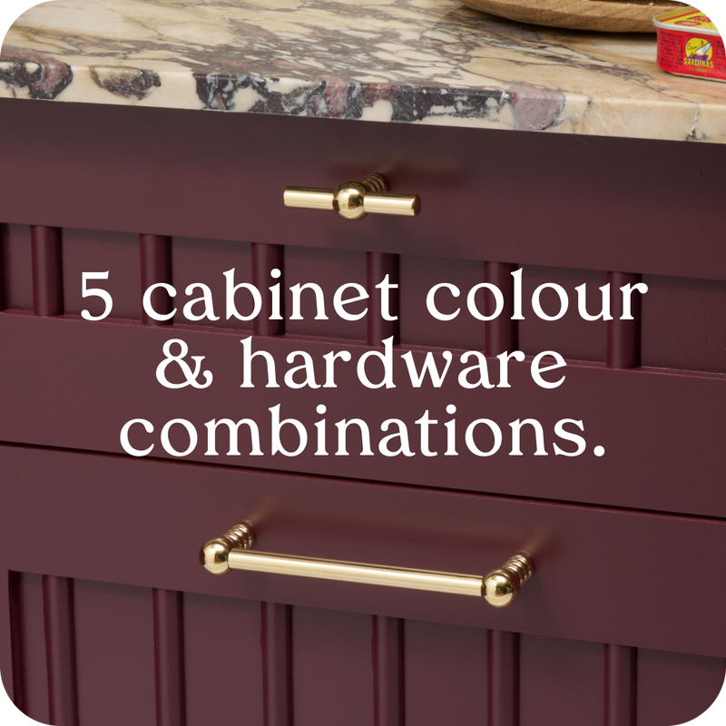 What Colour Handles Go With What Colour Cabinets?