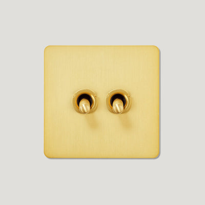 Brass Switches & Sockets - Plank Hardware