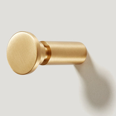 Brass Wall Hooks - Plank Hardware