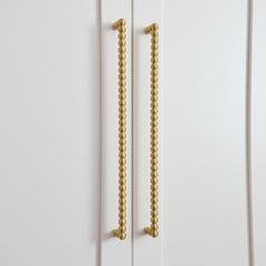 BOBBIN Closet Bar Handle - Brass