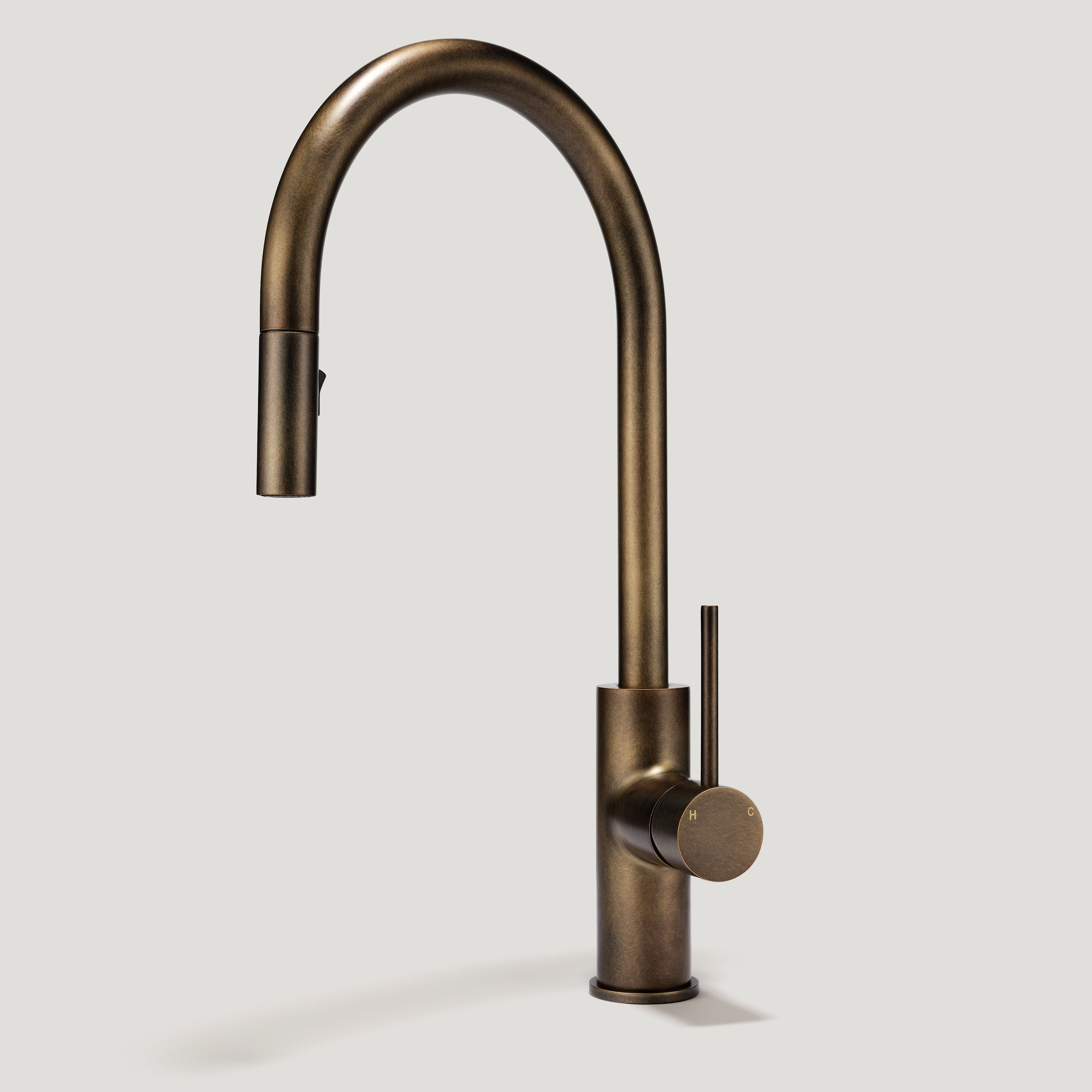 MORGAN Pull Out Tap - Antique Brass