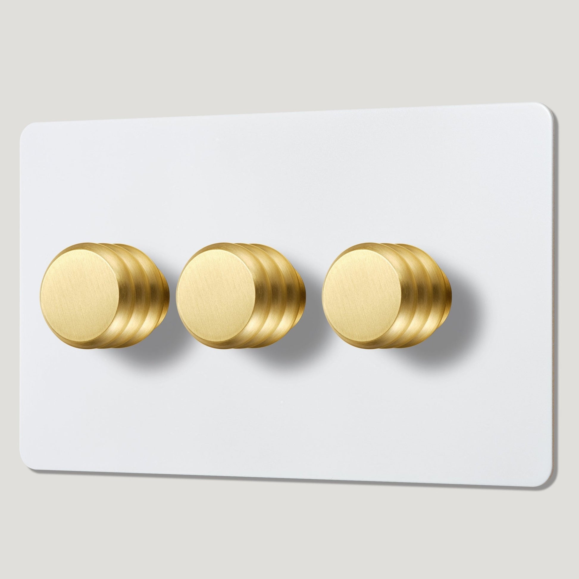 ALVA 3G Paintable Dimmer Switch - Brass - Plank Hardware