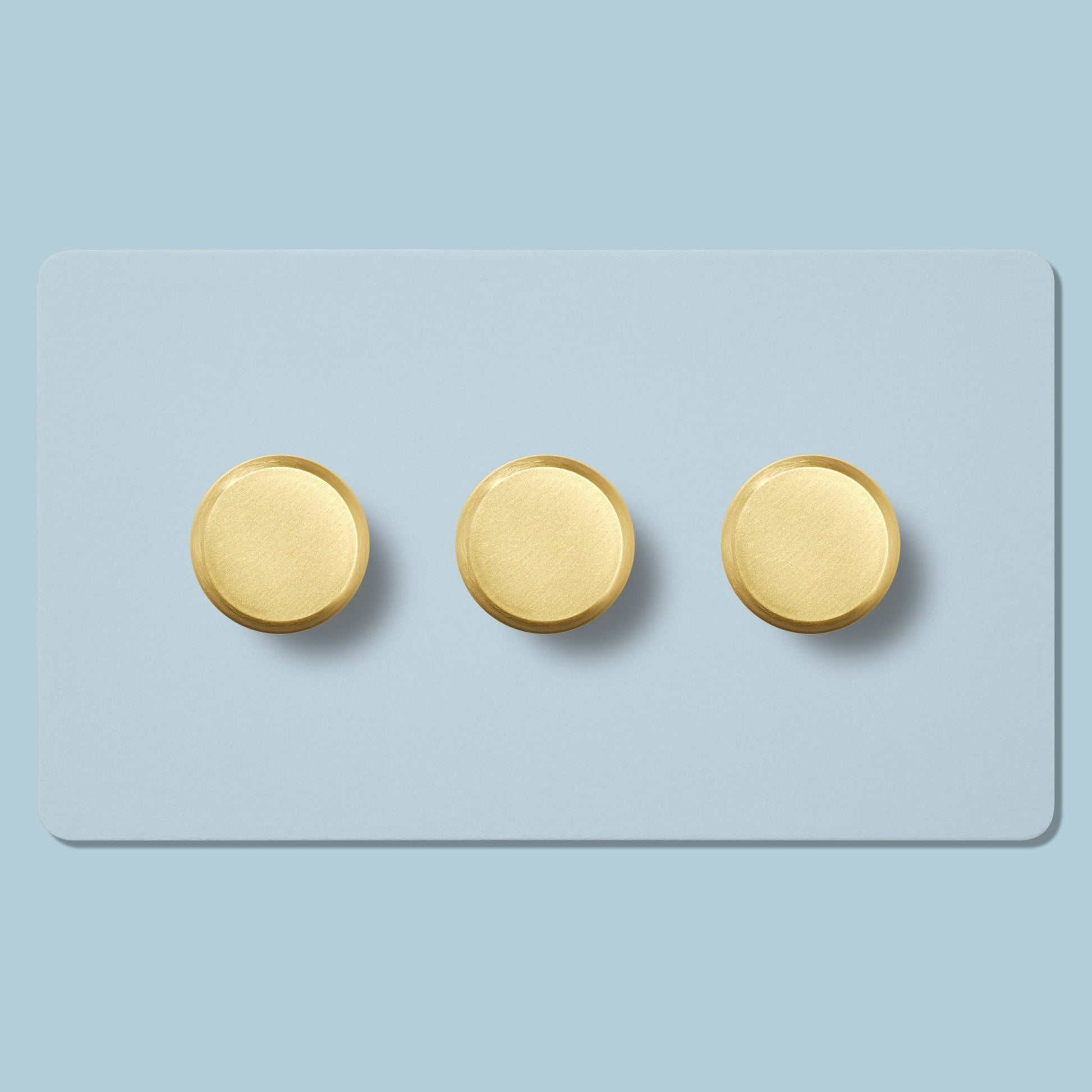 ALVA 3G Paintable Dimmer Switch - Brass - Plank Hardware