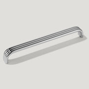 ALVA Tubular D Bar Handle - Polished Nickel - Plank Hardware