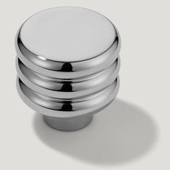 ALVA Tubular Knob - Polished Nickel - Plank Hardware