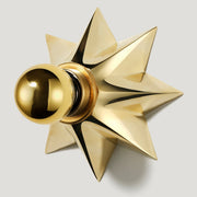 ASTER Flush Mount Light - Unlacquered Brass - Plank Hardware
