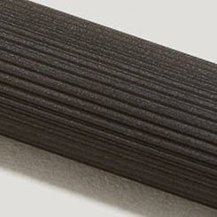 Plank Hardware black knobs handles 3 style grooved