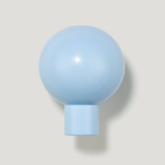 BOBBIN Single Fixing Hook - Light Blue - Plank Hardware