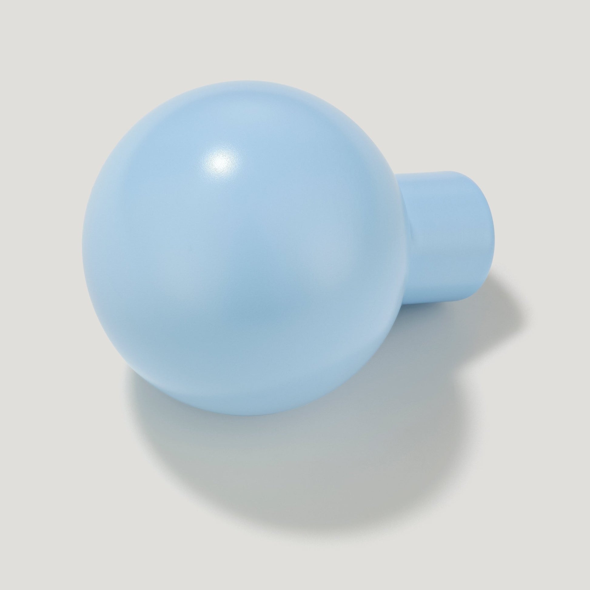 BOBBIN Single Fixing Hook - Light Blue - Plank Hardware