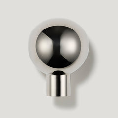 BOBBIN Single Fixing Hook - Polished Nickel - Plank Hardware