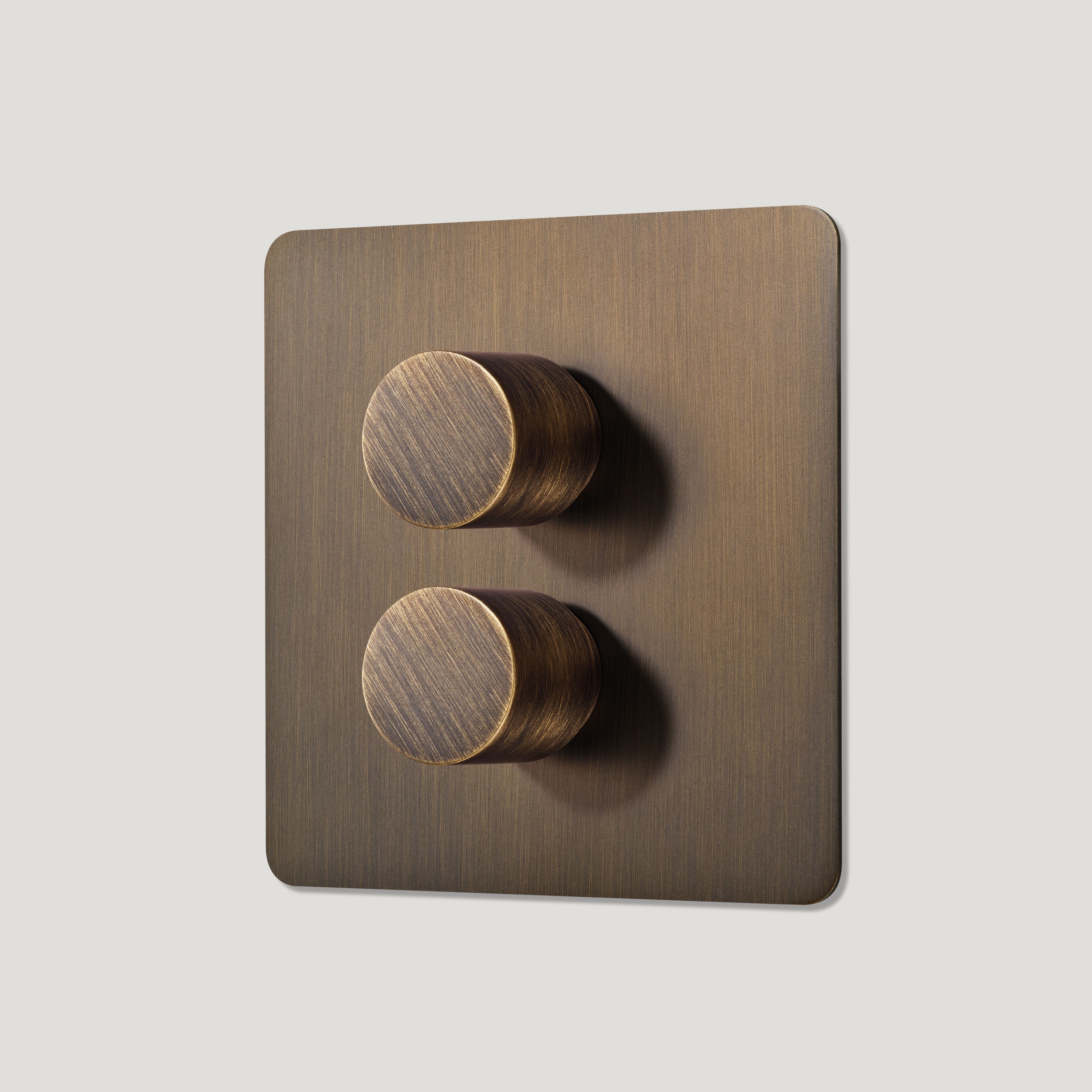 Plank Hardware dimmer switches 4 gang 2g