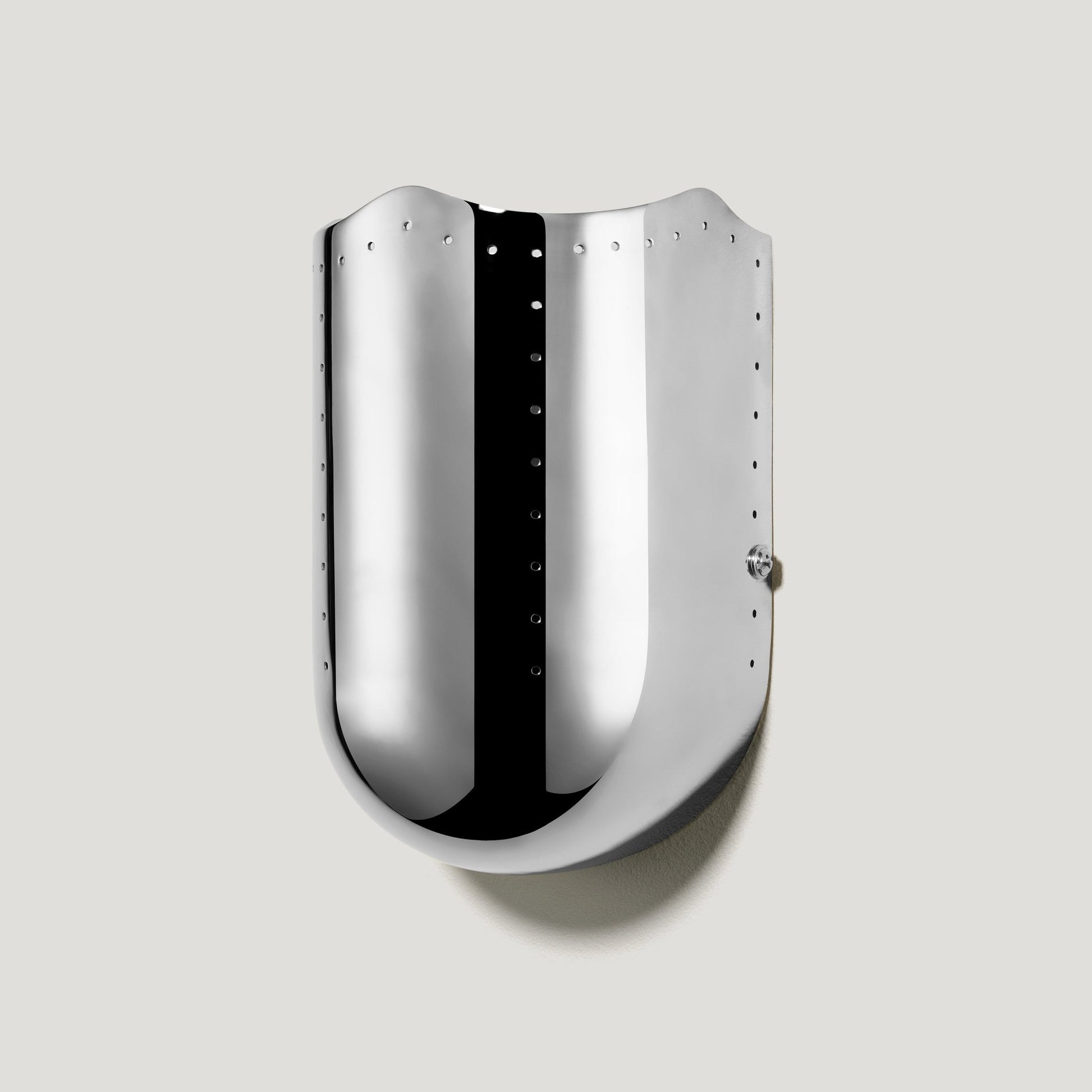 DOMINO Flush Wall Sconce - Polished Chrome - Plank Hardware