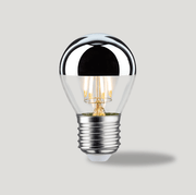 E27 LED Silver - Capped Dimmable Bulb – Single - Plank Hardware