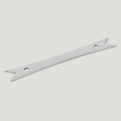 ELIZA Handle with Ribbon Backplate - Polished Nickel - Plank Hardware