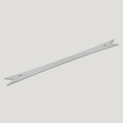 ELIZA Handle with Ribbon Backplate - Polished Nickel - Plank Hardware
