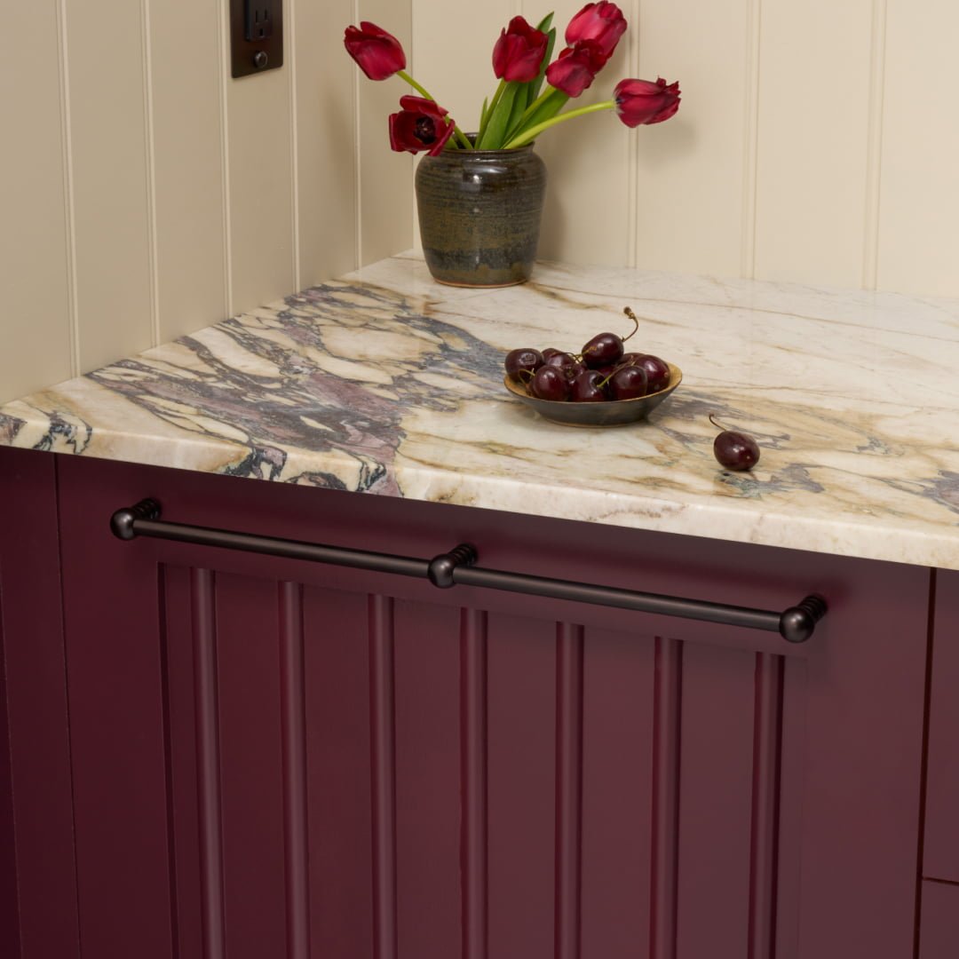 ESBEN Appliance Pull - Blackened Bronze - Plank Hardware