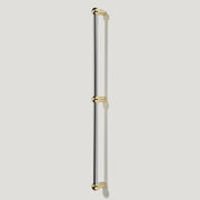 ESBEN Appliance Pull - Polished Nickel & Unlacquered Brass - Plank Hardware