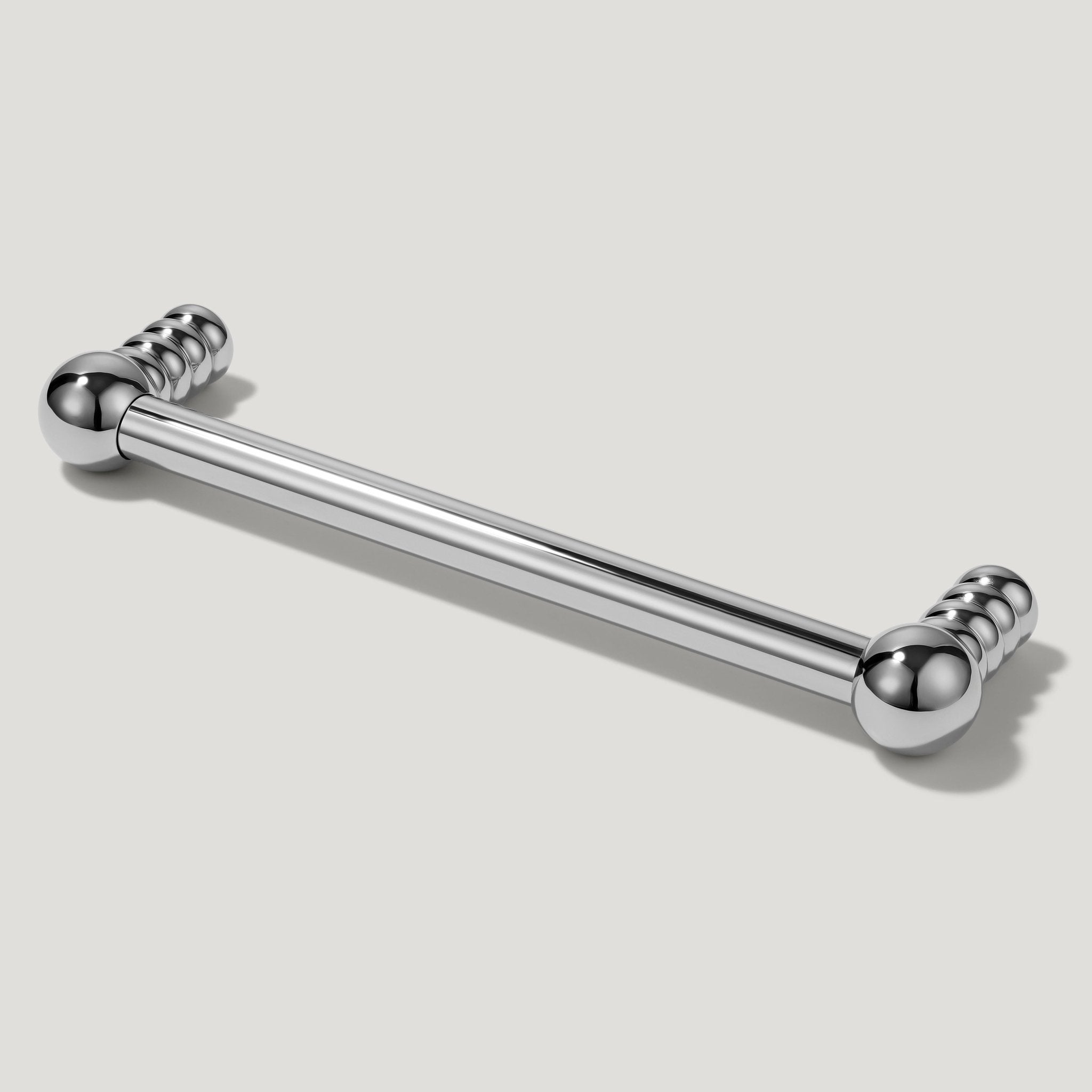 ESBEN D Bar Handle - Polished Nickel - Plank Hardware