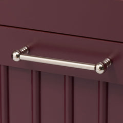 ESBEN D Bar Handle - Polished Nickel - Plank Hardware