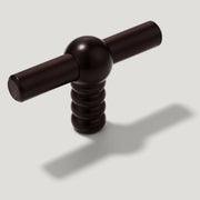 ESBEN Single T Handle - Blackened Bronze - Plank Hardware