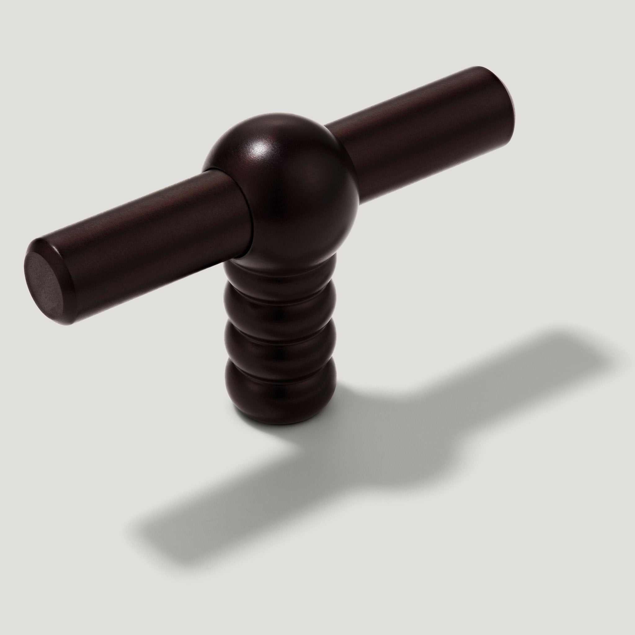 ESBEN Single T Handle - Blackened Bronze - Plank Hardware