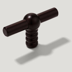 ESBEN Single T Handle - Blackened Bronze - Plank Hardware