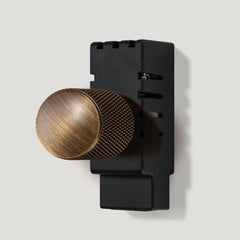 KEPLER Universal Dimmer Detail with Module - Antique Brass - Plank Hardware