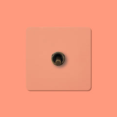 MAXWELL 1G Paintable Toggle Switch - Antique Brass - Plank Hardware