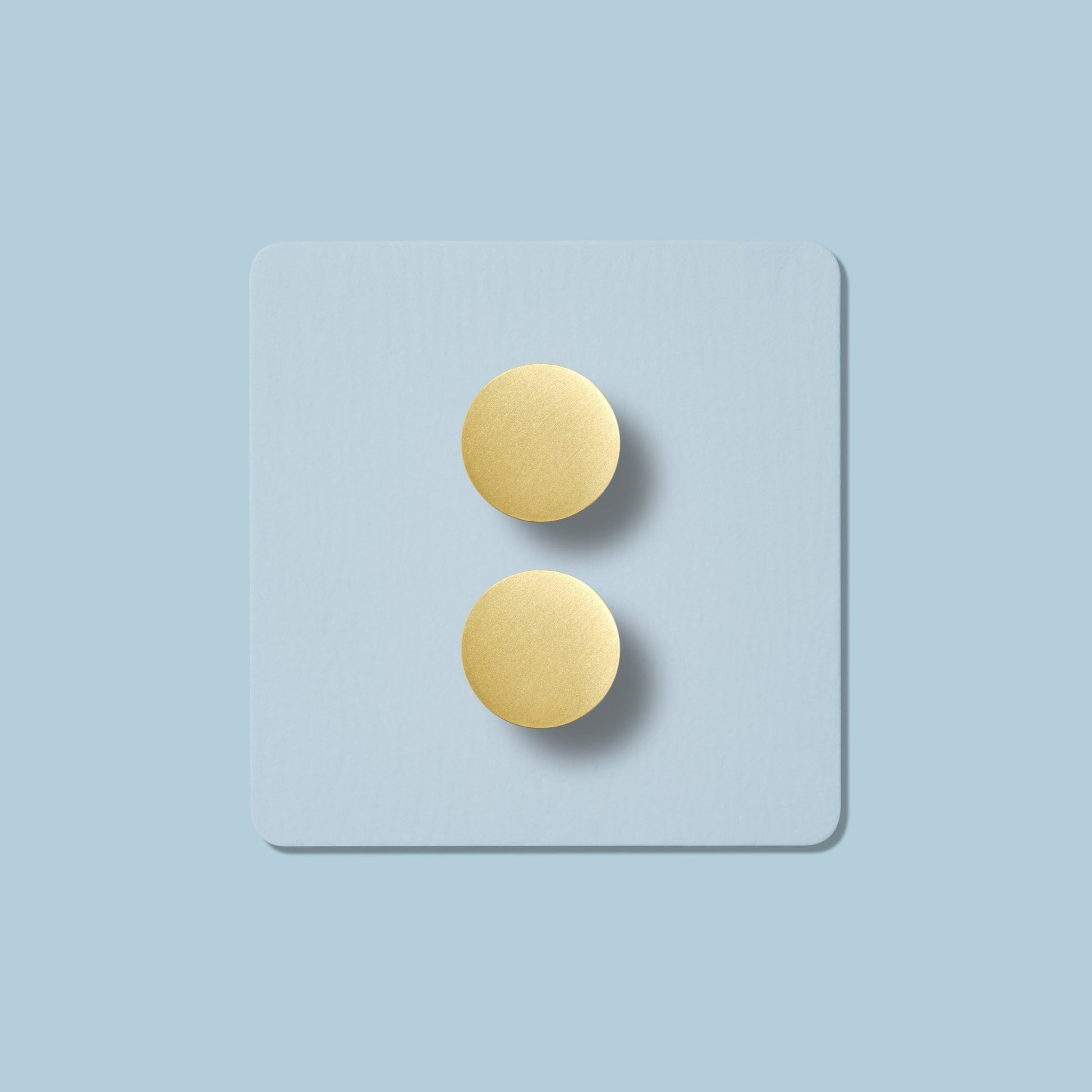 MAXWELL 2G Paintable Dimmer Switch - Brass - Plank Hardware