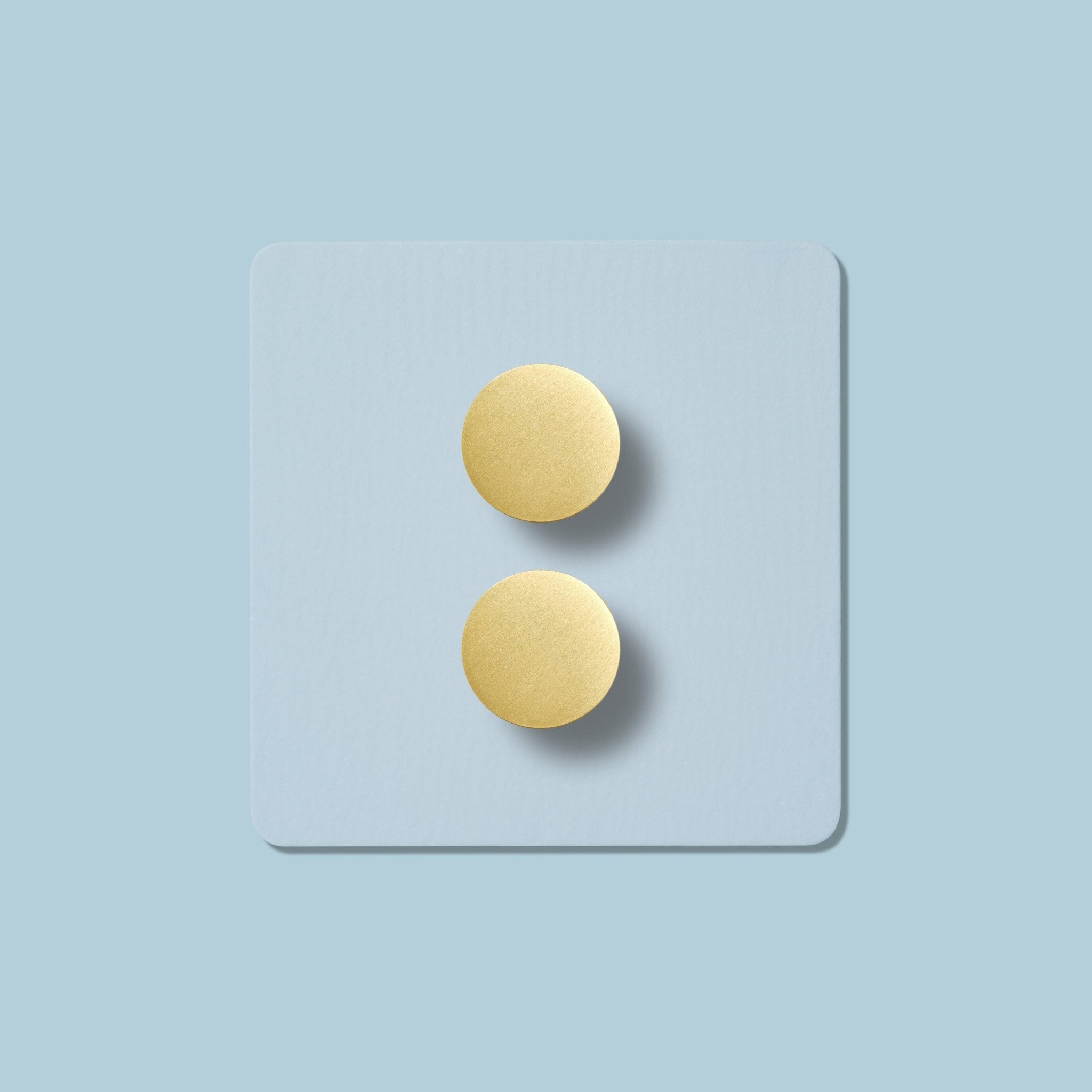 MAXWELL 2G Paintable Dimmer Switch - Brass - Plank Hardware