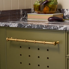 PEYTON Heavyweight Handle - Heirloom Brass - Plank Hardware