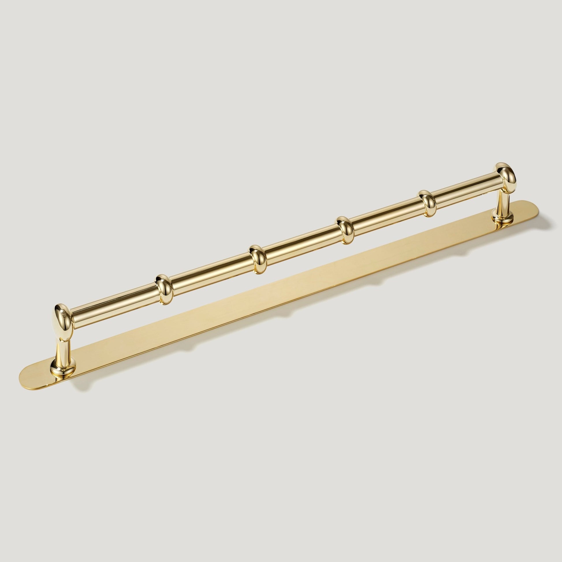 PEYTON Heavyweight Handle - Unlacquered Brass - Plank Hardware